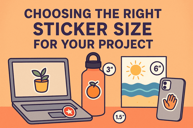 Choosing the Right Sticker Size for Your Project